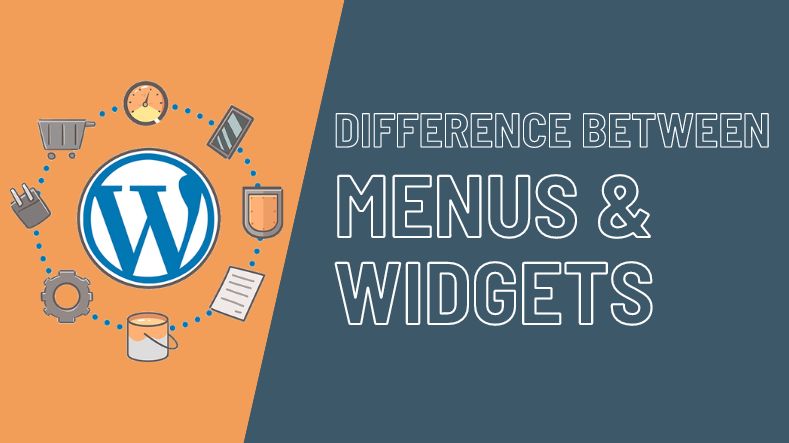 wordpress menu and widigets